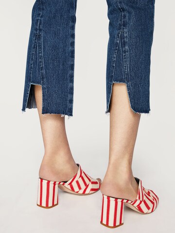 EDITED Bootcut Džíny 'Sydney' – modrá