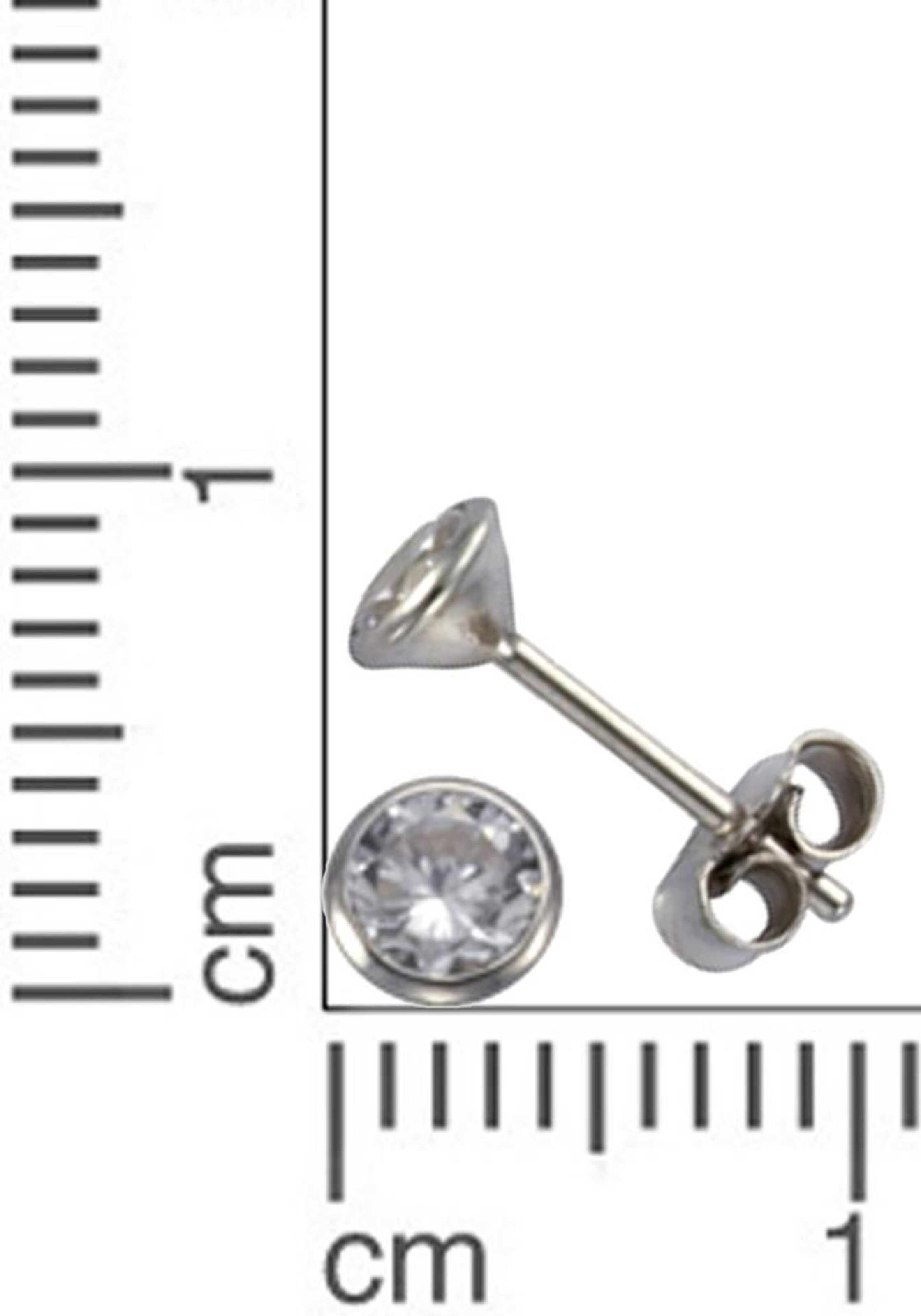 FIRETTI Ohrstecker in Silber