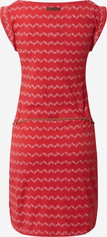 Ragwear فستان صيفي 'Tag' بلون أحمر