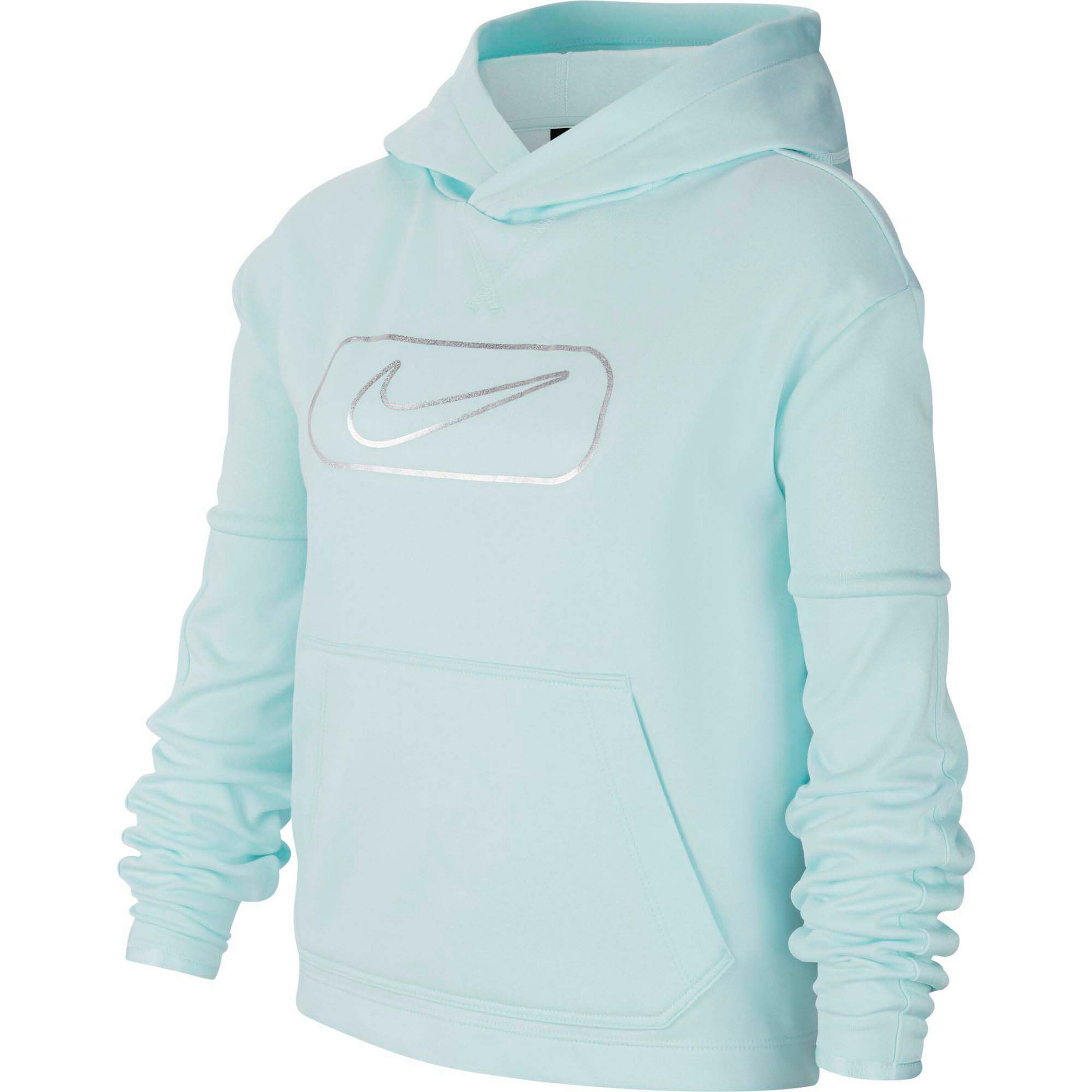 NIKE - Hoodie 'NK Therma' in aqua
