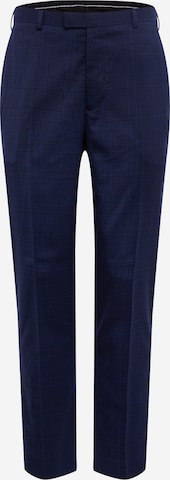 Slimfit Pantaloni con piega frontale di BURTON MENSWEAR LONDON in blu: frontale