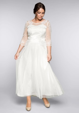 SHEEGO Hochzeitskleid in Weiß: predná strana