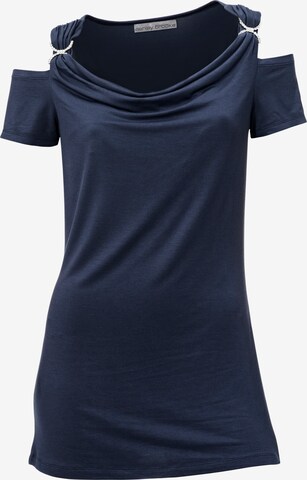 heine Shirt in Blauw: voorkant