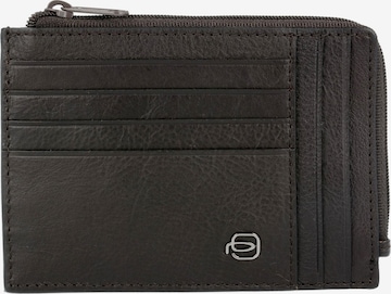 Piquadro Wallet 'Black Square' in Brown: front