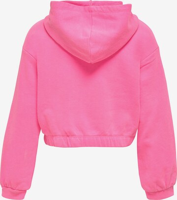 KIDS ONLYSweater majica 'Konnea' - roza boja