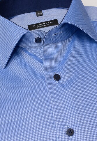 ETERNA Comfort Fit Hemd COMFORT FIT in Blau