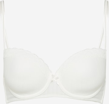 Balconnet Soutien-gorge SCHIESSER en blanc : devant