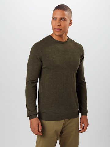 Matinique Regular fit Sweater 'Margrate' in Green: front