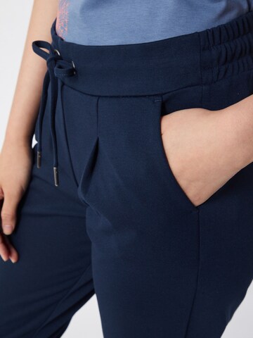 b.young Slimfit Bundfaltenhose 'Rizetta' in Blau