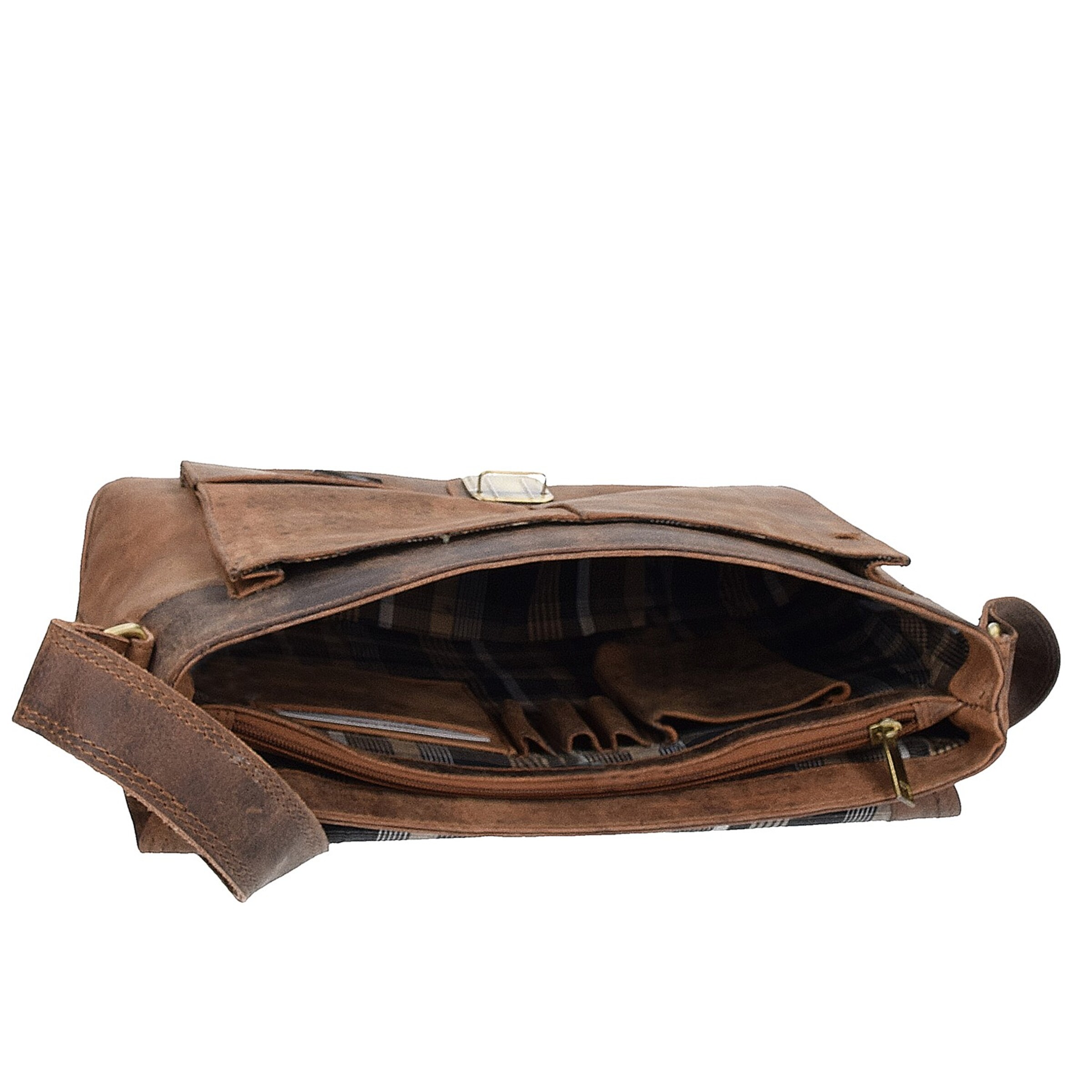 Messenger 'Antik' Harold's en marron