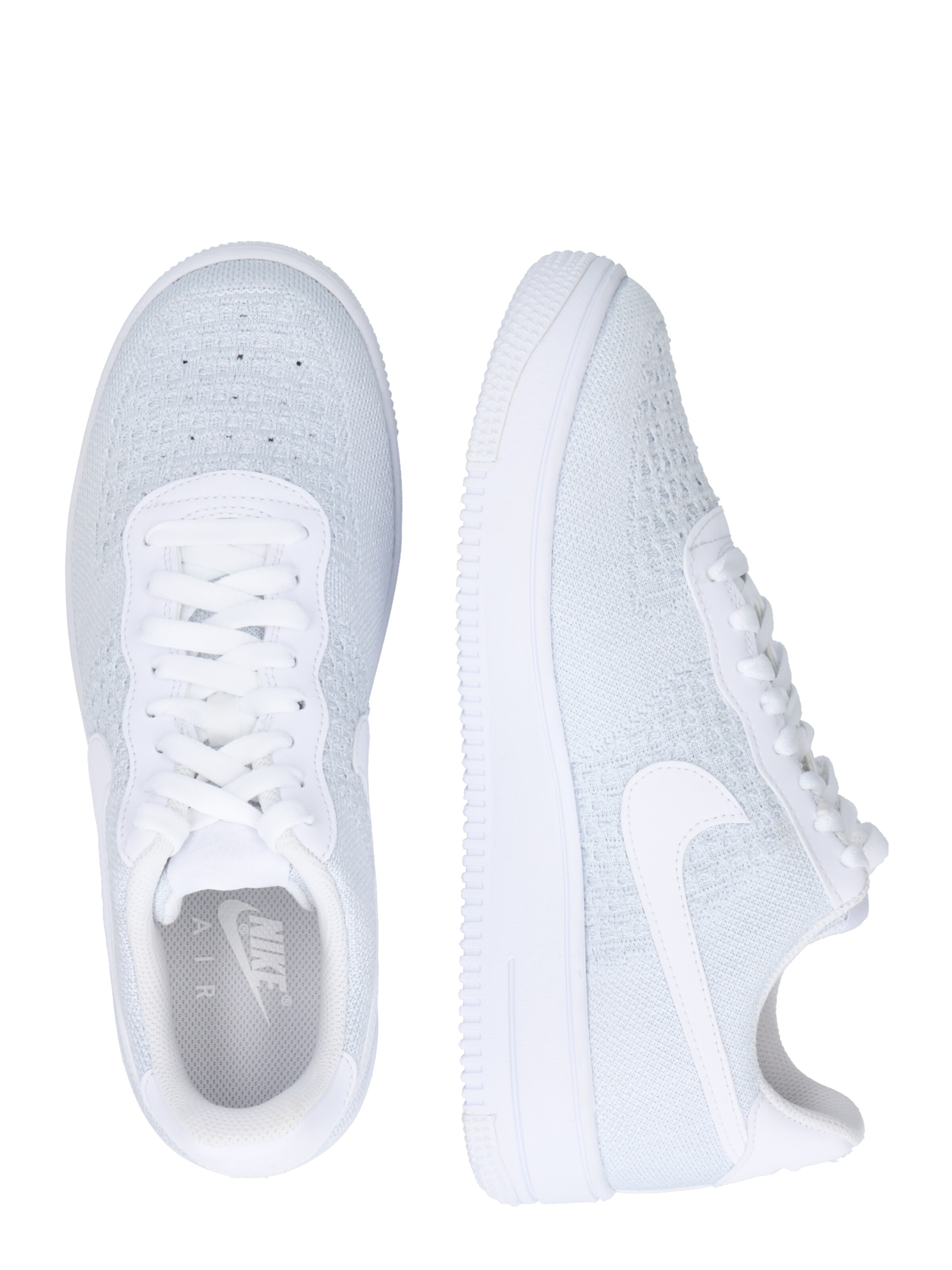 Nike Sportswear Sneaker 'AF1 FLATKNIT' in Grau