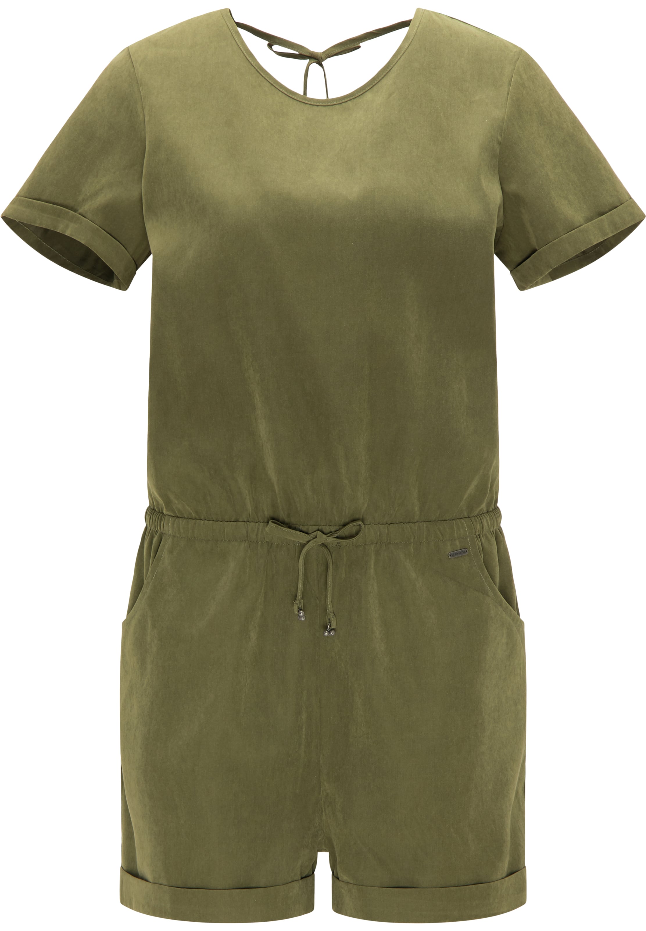 Tuta jumpsuit di DREIMASTER in verde: frontale