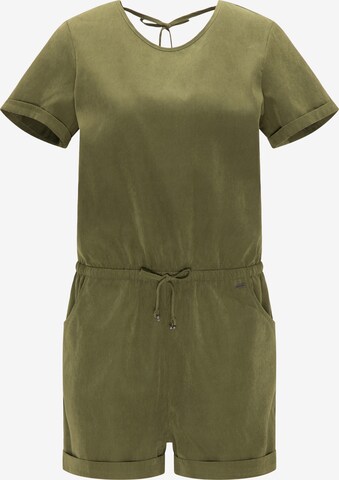 DREIMASTER - Jumpsuit en verde: frente