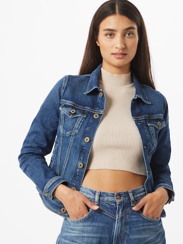 Pepe Jeans Jeansjacke 'Core' in Blau: predná strana