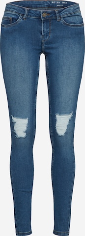 Noisy may Skinny Jeans in Blauw: voorkant