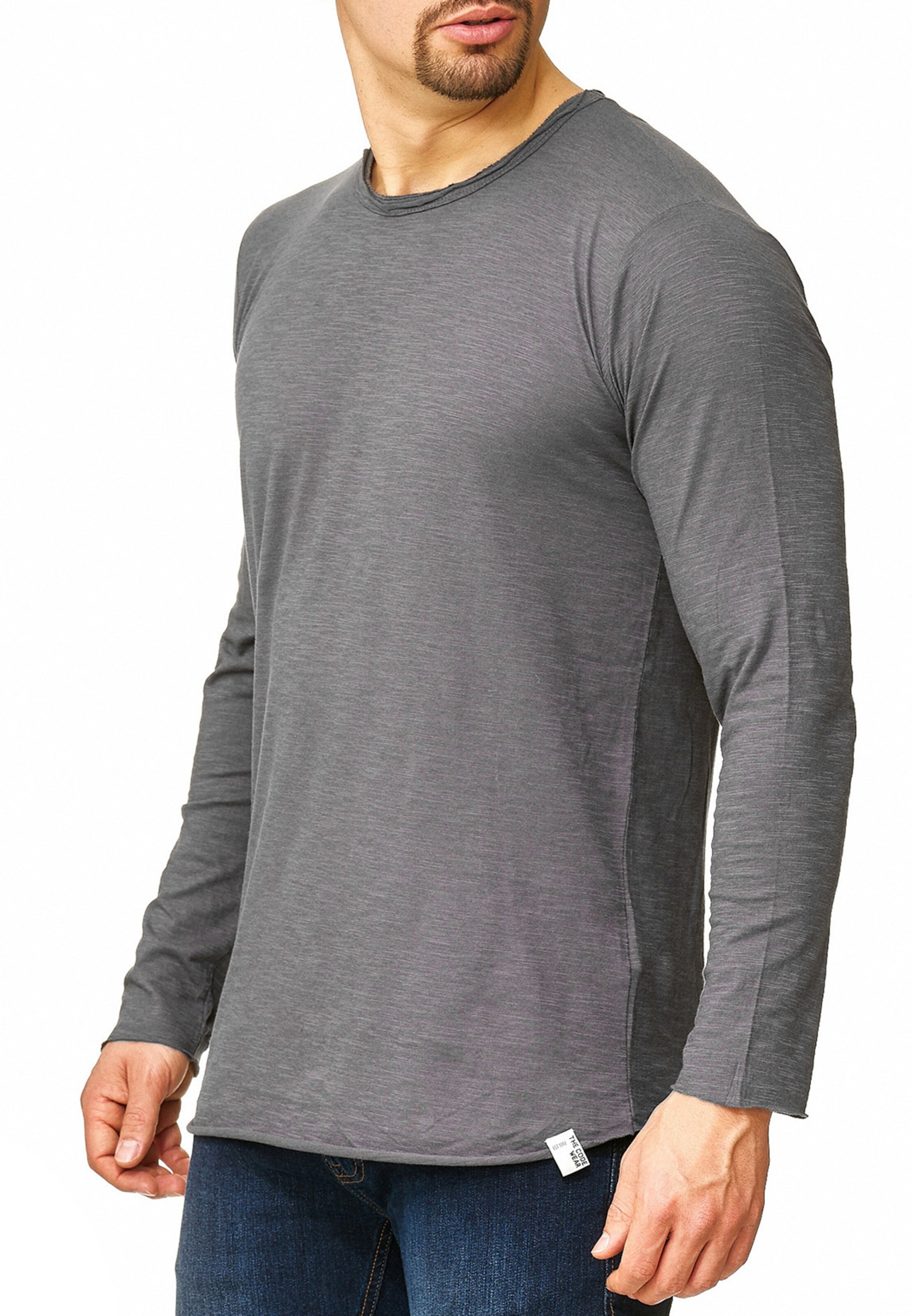 INDICODE JEANS Shirt 'Willbur' in Grey