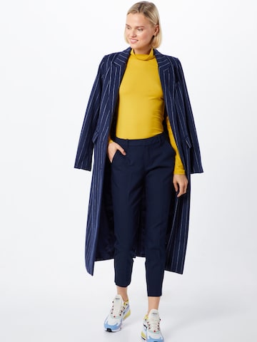 s.Oliver Slim fit Pleated Pants in Blue