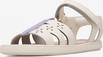 CAMPER Sandalen 'Twins' in Beige: voorkant