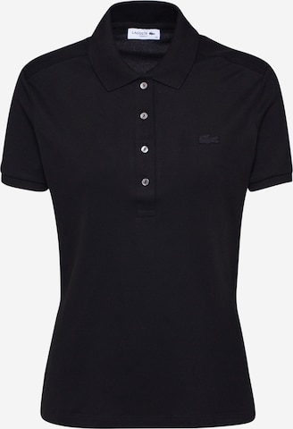 LACOSTE Shirt 'Chemise' in Zwart: voorkant