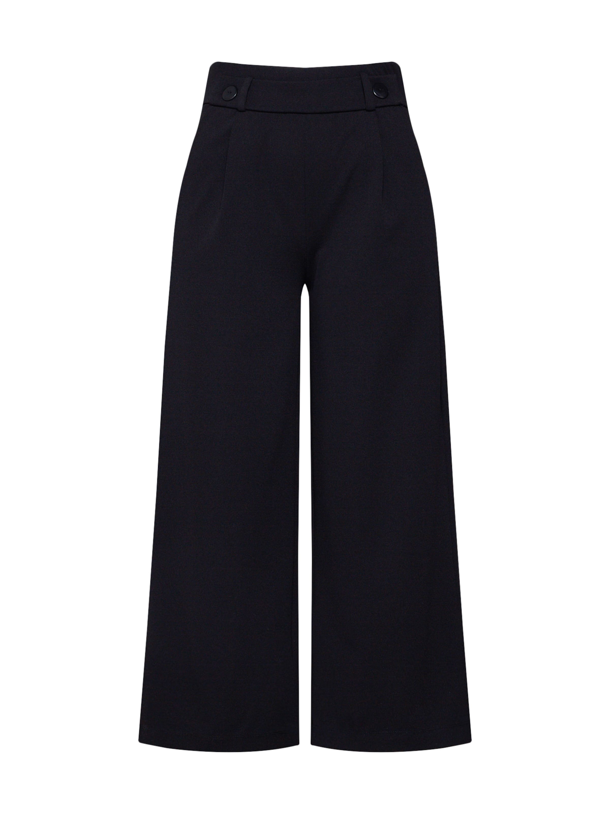 JACQUELINE de YONG - Bandplooibroek 'GEGGO' in de kleur Zwart