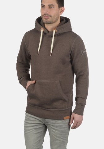 !Solid Sweatshirt in Bruin: voorkant