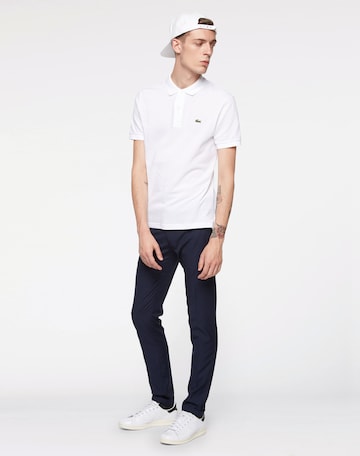 LACOSTE Slim Fit Poloshirt in Weiß