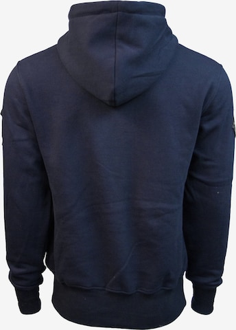 TOP GUN Zip-Up Hoodie 'TGD1707' in Blue