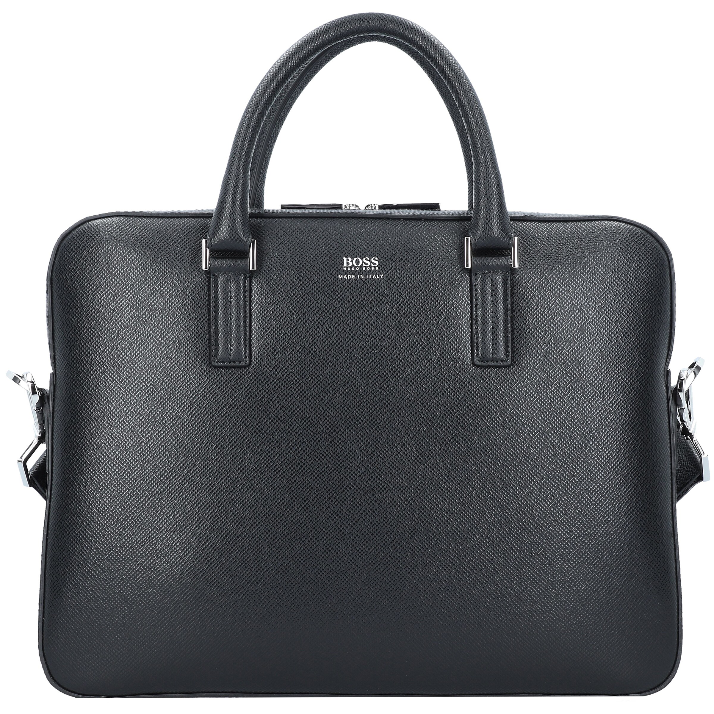 BOSS - Aktentas 'Signature Slim' in de kleur Zwart