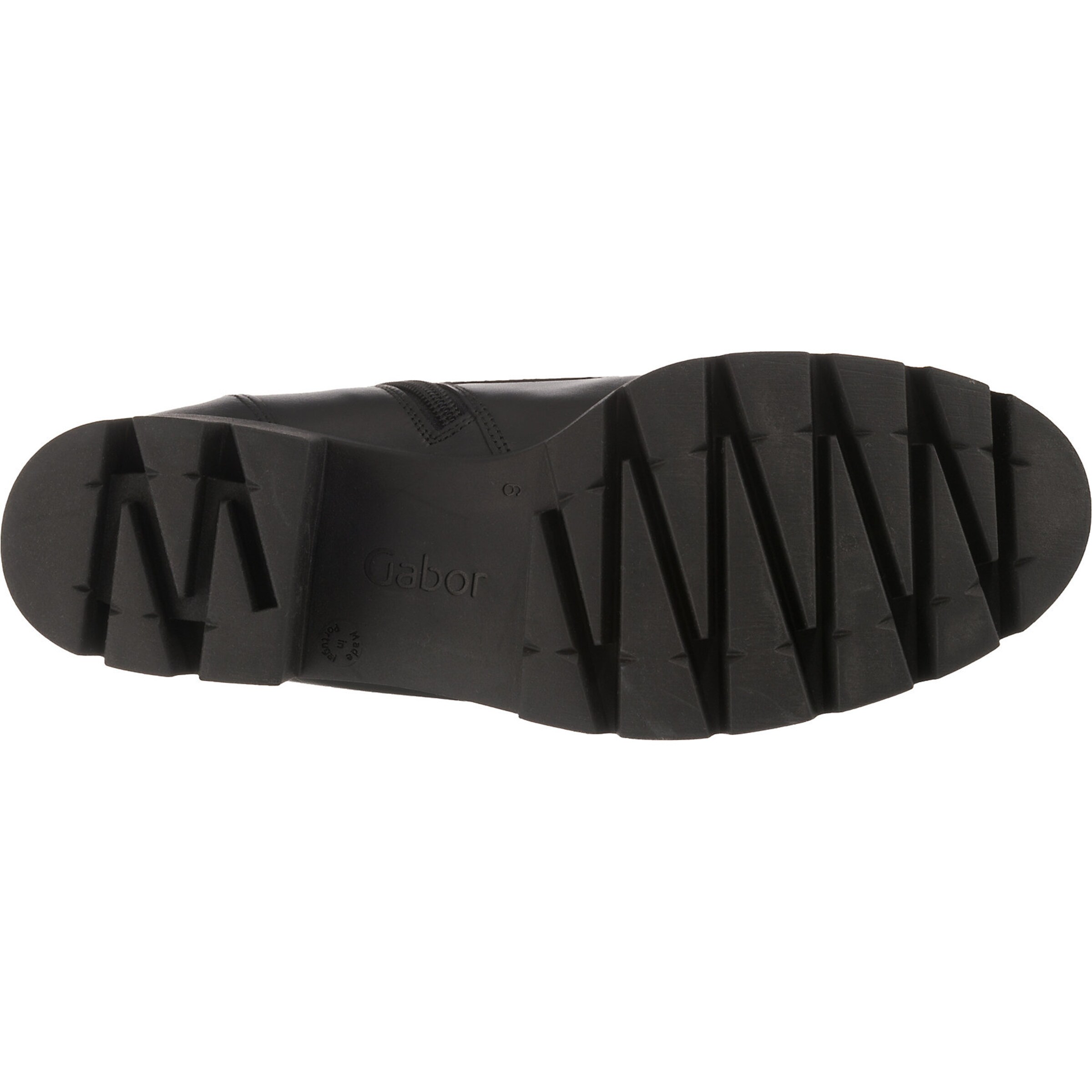 GABOR Schnürstiefelette in Schwarz