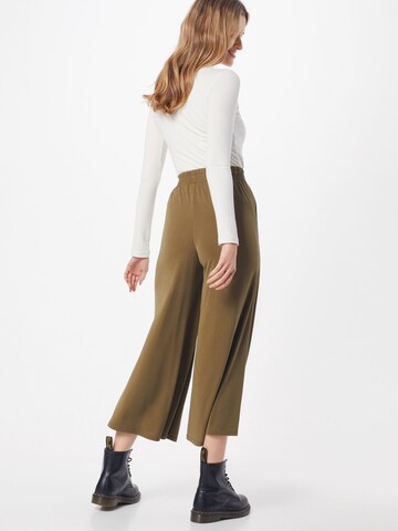 Urban Classics Wide leg Trousers in Green