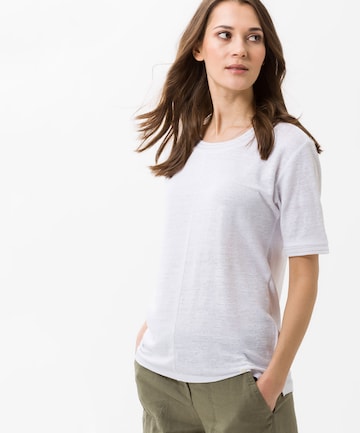 BRAX Shirt 'Cathy' in Wit: voorkant