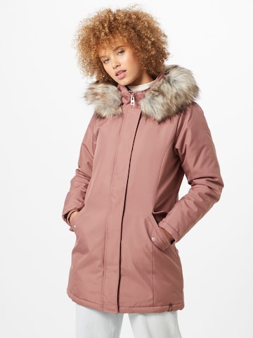 ONLY Winterjas 'Katy' in Roze: voorkant