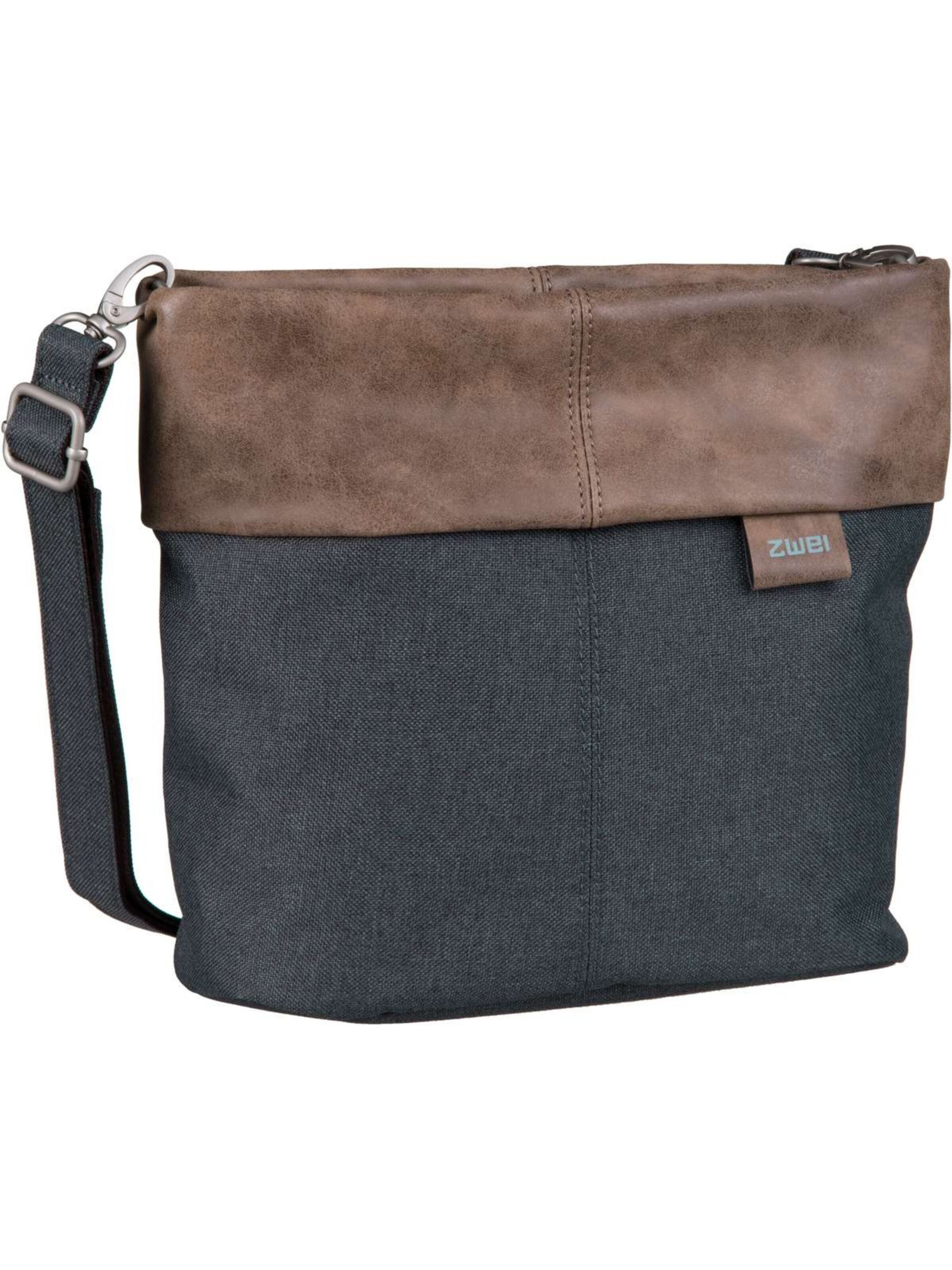 ZWEI Handtas 'Olli' in Grijs: voorkant