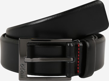 HUGO Red Belt 'Garney' in Black: front