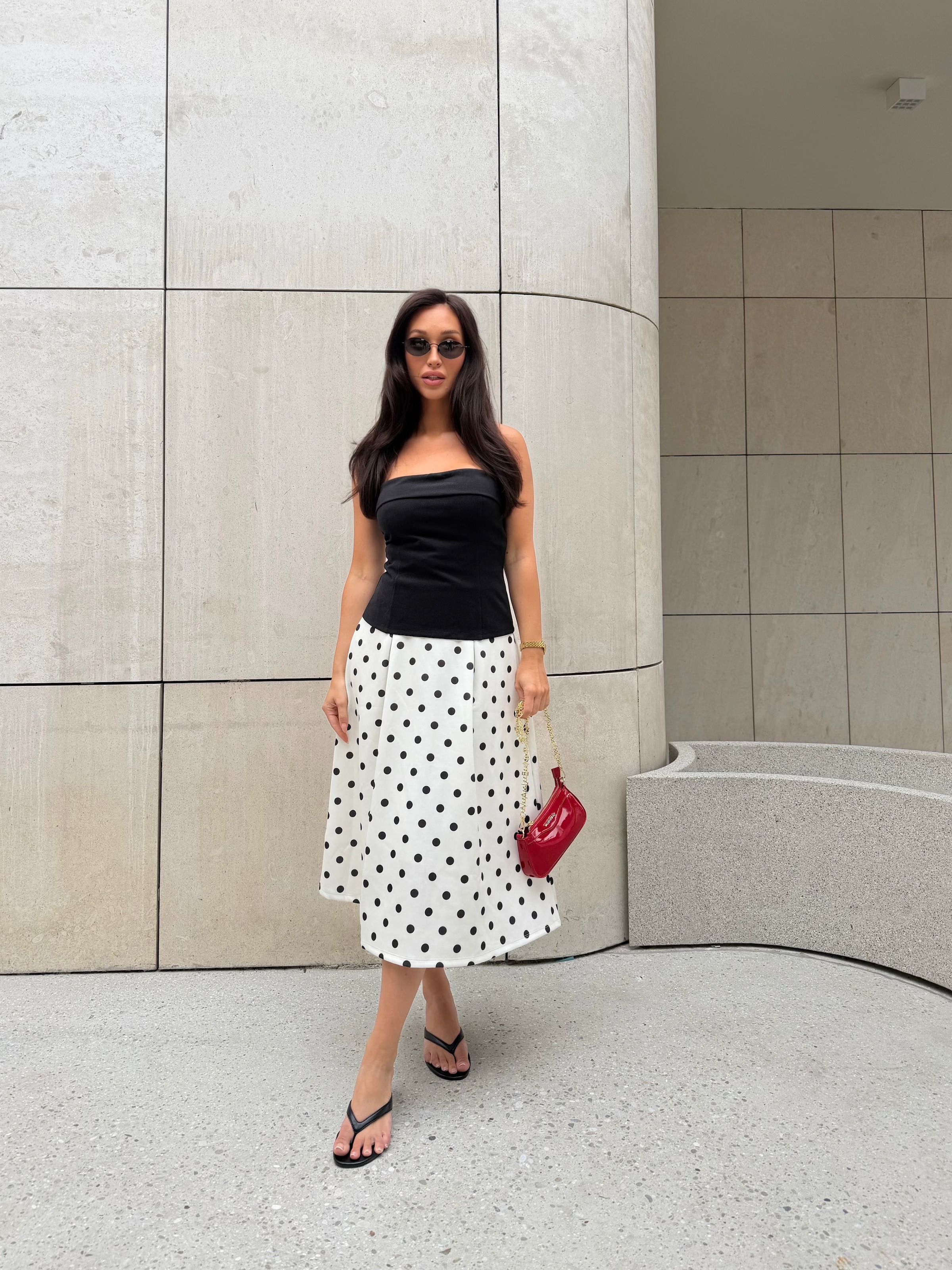 Sabrina - Polka Dots Look