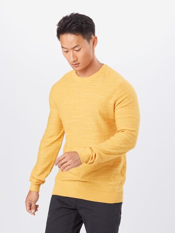 geltona SELECTED HOMME Standartinis modelis Megztinis 'Buddy': priekis