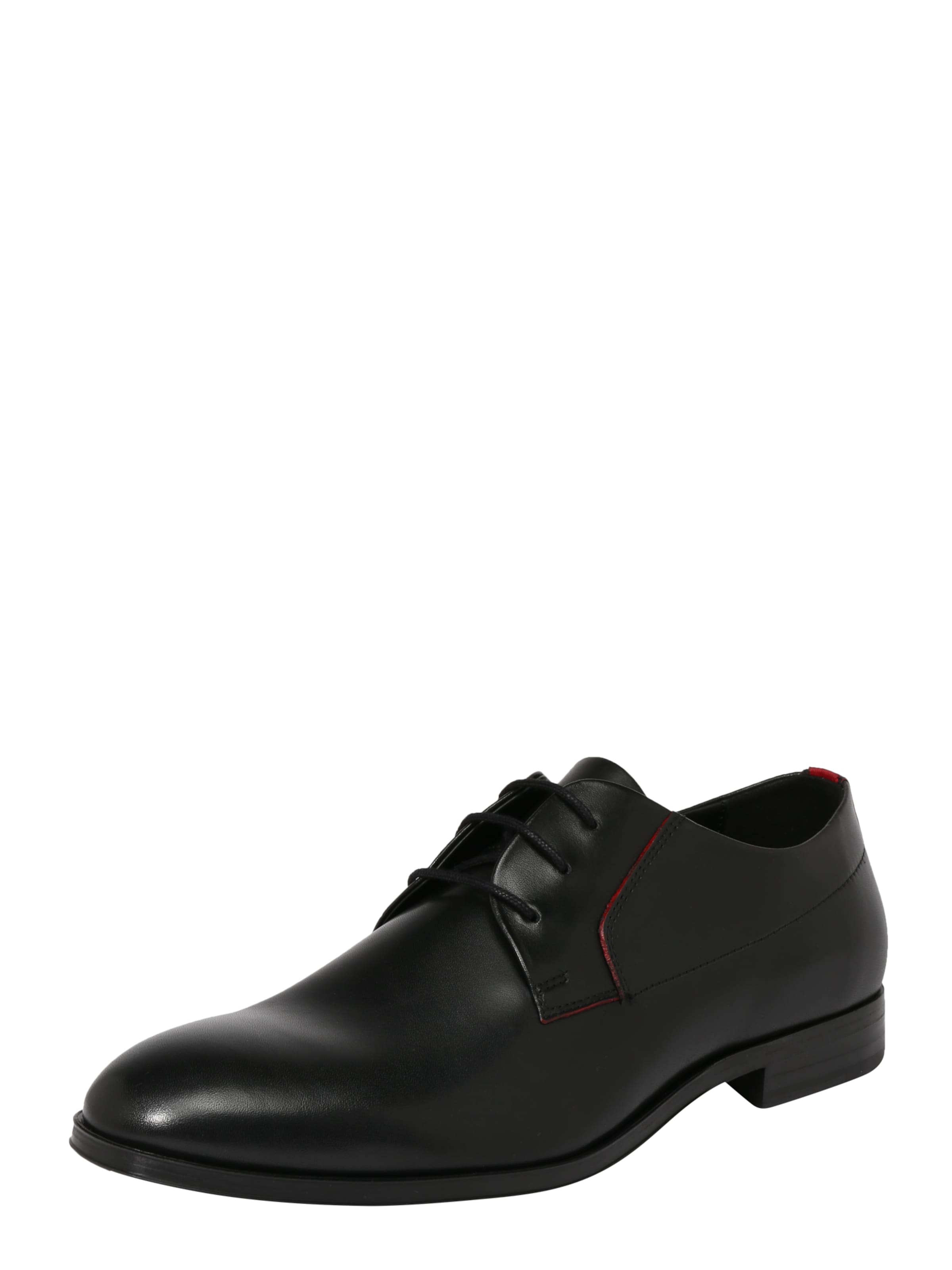 HUGO - Veterschoen 'Boheme Derb ltre' in de kleur Rood