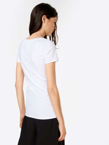 Tommy Jeans Koszulka w kolorze biały: tył