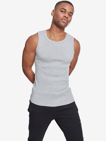 T-Shirt Urban Classics en gris : devant