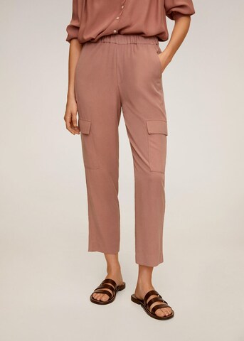 MANGO Pants in Pink: front