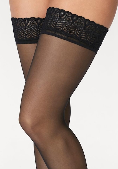 LASCANA Hold-up stockings in Black, Item view