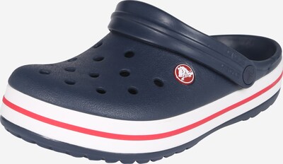Crocs Pantolette 'Crocband' in navy / rot / weiß, Produktansicht