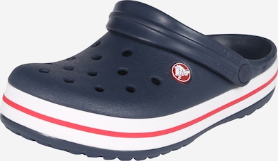 Crocs Pantoletter 'Crocband' i navy / rød / hvid, Produktvisning