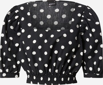 Gina Tricot - Blusa en negro: frente