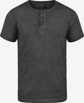 !Solid Shirt 'Tihn' in Black: front