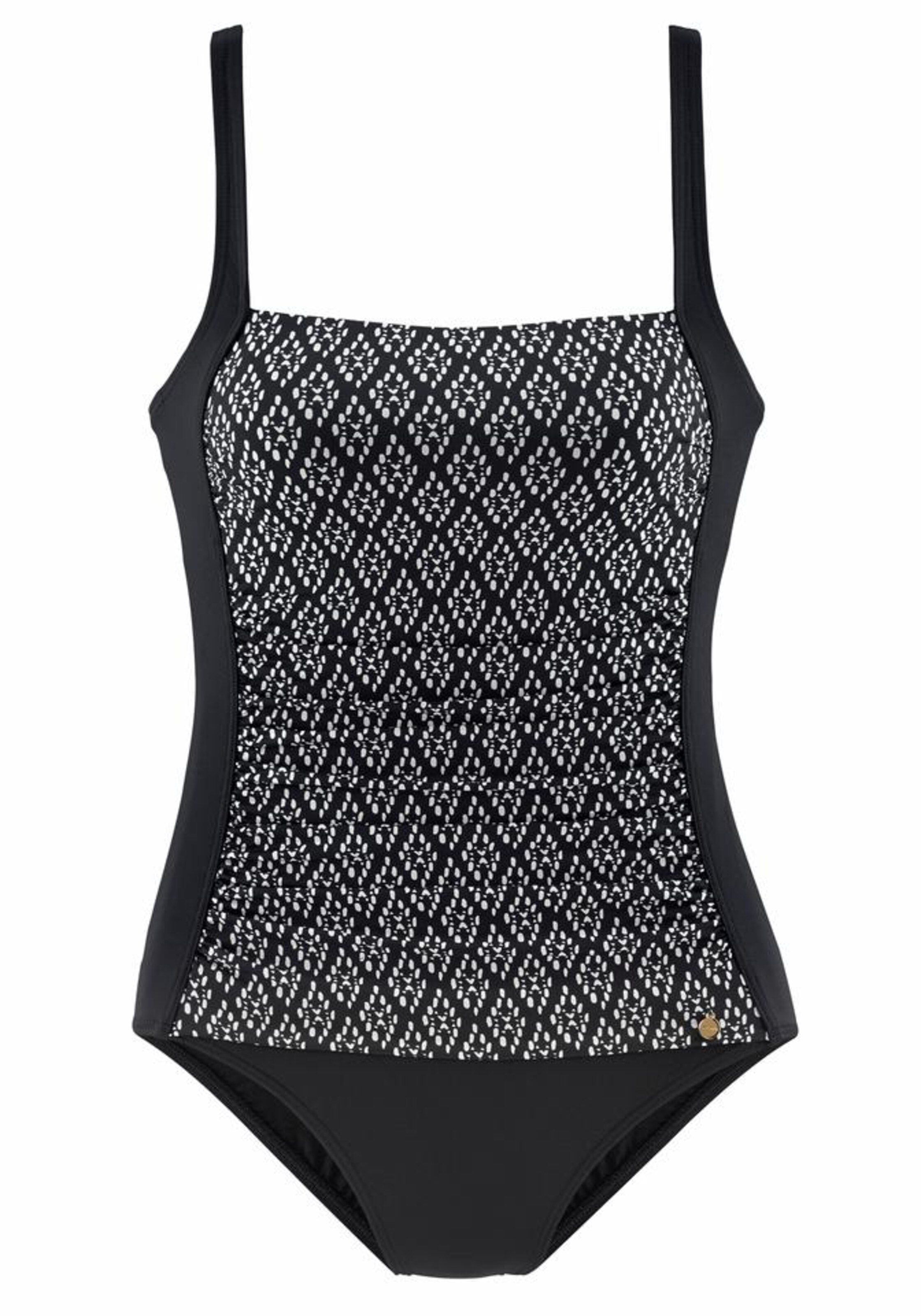 LASCANA - Badeanzug in schwarz