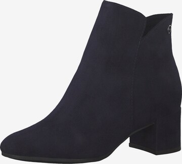 TAMARIS Booties in Blue: front