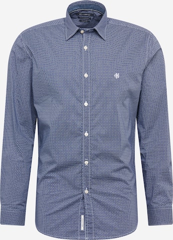 Marc O'Polo Regular fit Overhemd in Blauw: voorkant