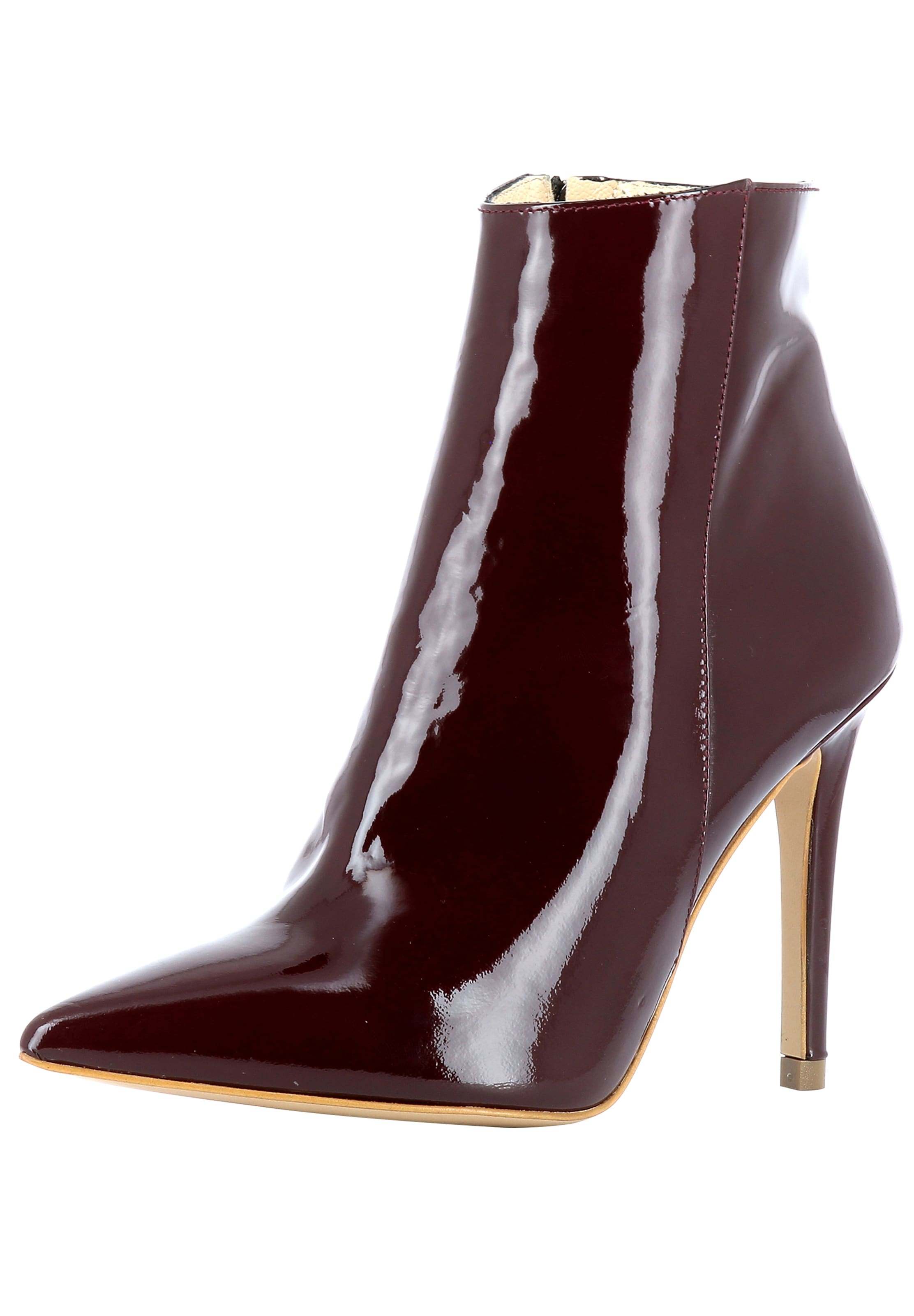 EVITA Enkellaarsjes in Rood: voorkant