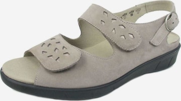 SOLIDUS Sandals in Beige: front
